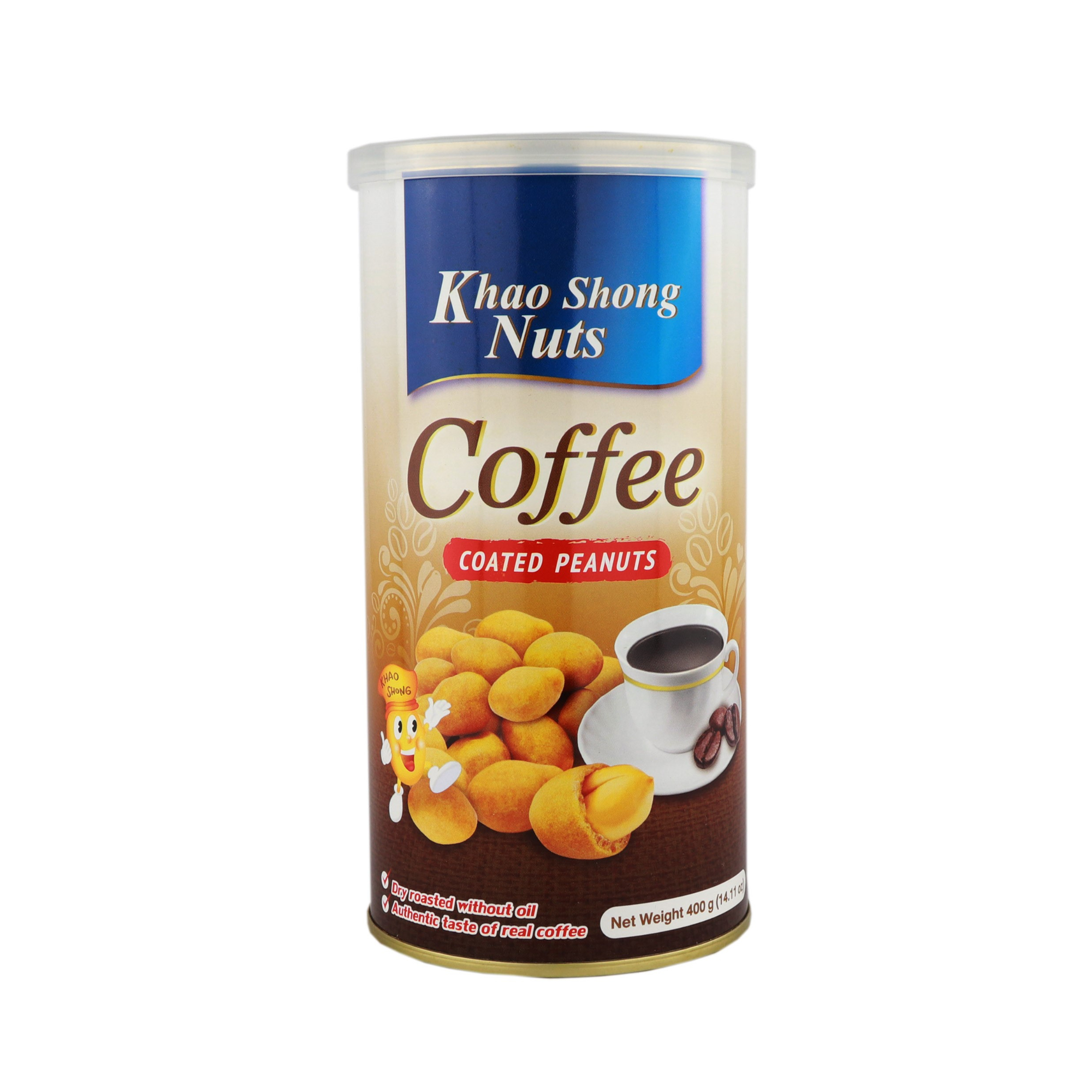 Khao Shong Nuts Coffee Coated Peanuts 400g Khao Shong Nuts Coffee Coated Peanuts 400g